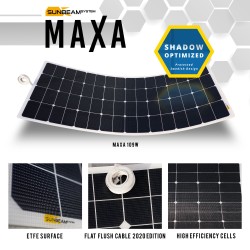 SUNBEAMsyatem MAXA 109W FLUSH semiflexibel zonnepaneel