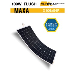 SUNBEAMsyatem MAXA 109W FLUSH semiflexibel zonnepaneel