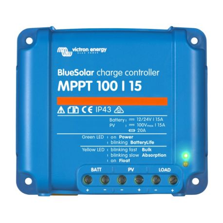 BlueSolar MPPT 100/15 Ultrasnelle Maximum Power Point Tracking (MPPT) Regelaar